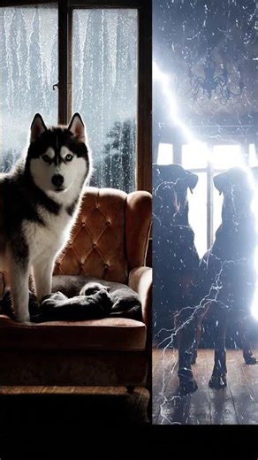 🐾 Adorable Husky Dad Protects His Puppy! You Won't Believe What Happens Next! 🥺