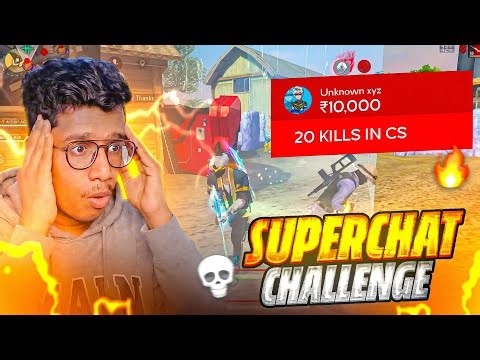 20Kills In Cs Region Lobby 💀 Hardest Superchat Challenge 🔥 തന്നപ്പോൾ | Akshay Akz