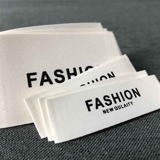 Custom Woven Label Clothing Labels Brand Name Woven Garment Labels Tags for Clothing