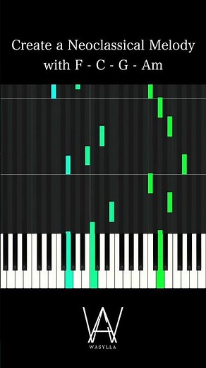 Neoclassical Piano Tutorial 🎹 | Easy Minimalist Chord Progression and Melody #shorts #pianotutorial