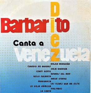 Barbarito Diez - Barbarito Diez Canta A Venezuela