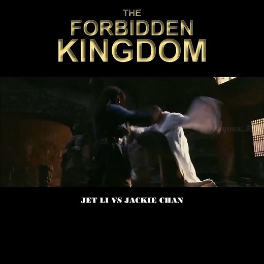 JACKIE CHAN VS JET LEE PART 1 || THE FORBIDDEN KINGDOM FIGHT SCENE #jackiechan #jetli