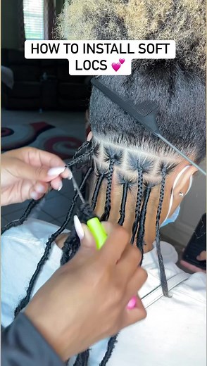 How to install soft locs! 💕🙌🏽 | Veronica Christon