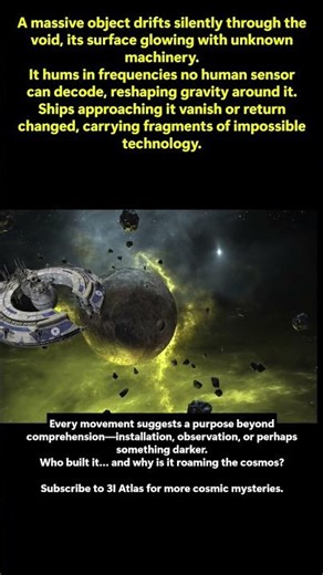 Installer Object in Space: Mysterious Alien Technology |3I Atlas