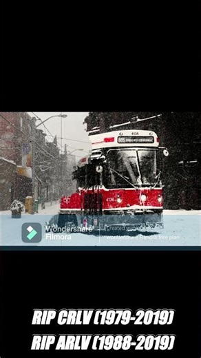 We gonna live forever. A tribute to Toronto's CLRV and ARLV