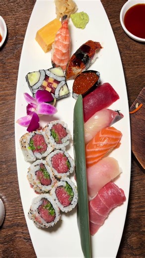 Immaculate vibes at MM by Morimoto by Iron Chef Morimoto ✨ Sushi was outstanding and so fresh! 🍣 Mm by Morimoto📍Montclair, NJ #morimoto #sushi #montclair #japanesefood #nj