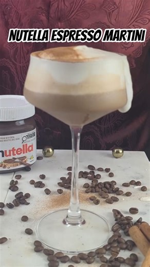 This Homemade Nutella Syrup Makes the Best Espresso Martini