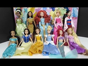 Disney Princess Deluxe Dolls Collection