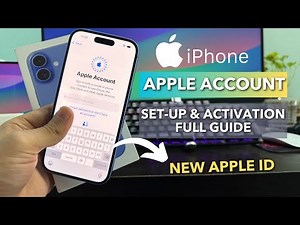 How to setup iphone 16 for the 1st time with New Apple ID - Correct way