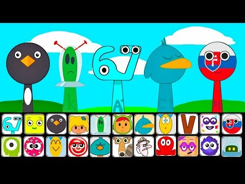 🔥 NEW Sprunki OCs Characters – Depressed Penguin, Angry Alien, 67, Baby Bird, Slovakia