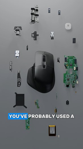 Branch Education on Instagram: "How Does a Computer Mouse Work? Part 1 Modern mice often use optical or laser sensors, but early versions relied on a physical ball to detect movement. USB replaced PS/2 ports, improving compatibility and speed. Ever noticed the red light under your mouse? That's usually an LED guiding the optical sensor. #computermouse #imagesensor #dpi #gamingmouse #brancheducation"