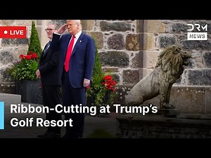 LIVE: Trump Opens Aberdeen Golf Course in Scotland | Trump’s Ribbon-Cutting at MacLeod Course | AC1G