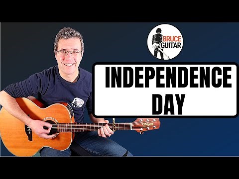 Bruce Springsteen - Independence Day guitar lesson
