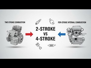 2-Stroke vs 4-Stroke Engine | Simple Explanation for Beginners