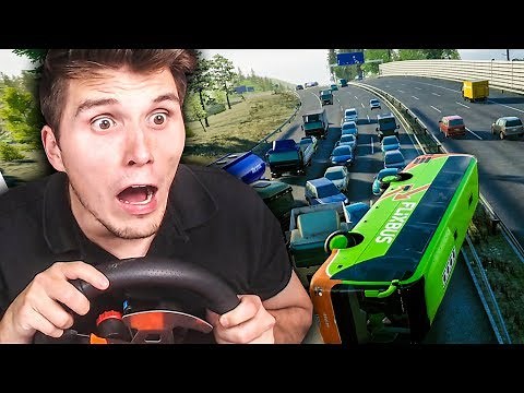 Flixbus BLOCKIERT die komplette Autobahn! ✪ Fernbus Simulator