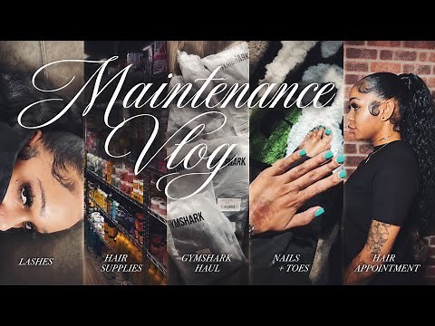 maintenance vlog | come with me to my appointments 👽