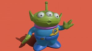 Toy Story Alien 3D Scan - 3D model by Protocept