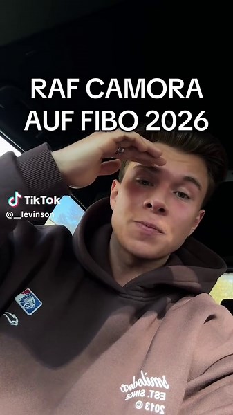 RAF Camora auf der Fibo 2026