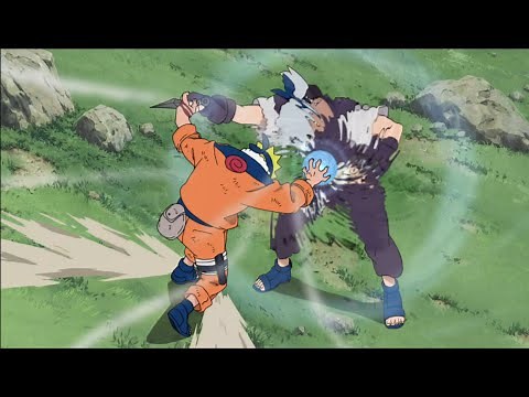 Naruto Rasengan for the first time Naruto vs kabuto