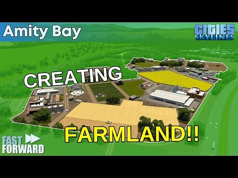 Harvesting Success: Creating Farmland in Cities Skylines!