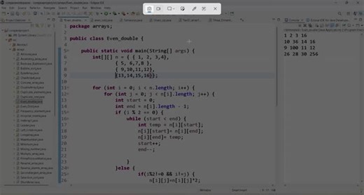 Java Full Stack Development Journey: Arrays & Sorting | Tharala Laya posted on the topic | LinkedIn