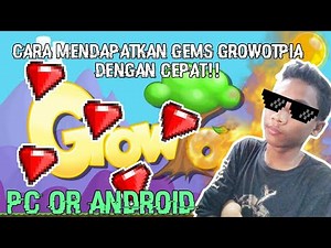 NEW!! CARA CEPAT MENDAPATKAN GEMS GROWTOPIA!! TANPA KERJA KERAS!! #ROADTO1WL