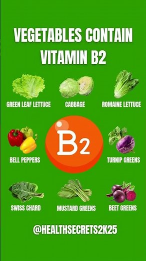 Stay Healthy with These Vitamin B2 Vegetables