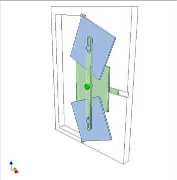 Torggler door of three leaves 3