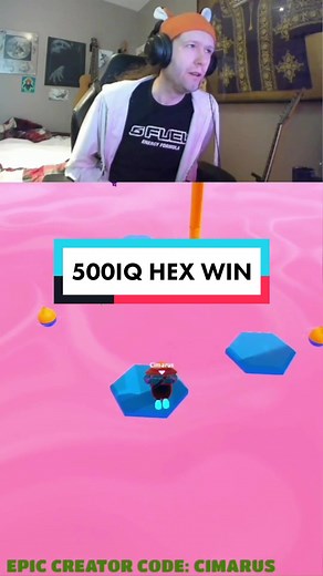 Hexagon Crown Clutch in Fall Guys Gameplay