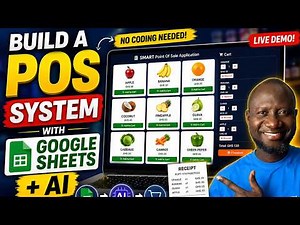 Build A Pos System With Google Sheets + Ai No Coding Needed