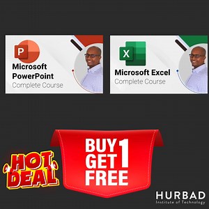 Microsoft PowerPoint Complete Course Course Link: https://hurbad.com/courses/microsoft-powerpoint-complete-course/ Microsoft Excel Complete Course Course Link: https://hurbad.com/courses/microsoft-excel-complete-course/ OG: Haddii aad Microsoft PowerPoint Dalbato waxaad si bilaasha ku helaysaa koorsada xigta ee Microsoft Excel Mahdsanid Walaal | Hurbad Institute of Technology | Facebook