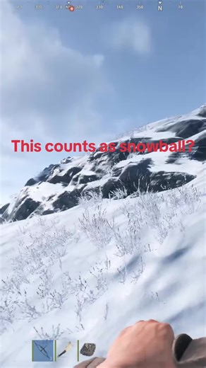 Creative Snowball Fun in Rust Gameplay