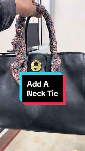 I gotta perfect my wrap. But do you like this idea? I see it done with scarves all the time. How about a neck tie? #unwastedresale #craftyideas #neckties #howtowearanecktie #stylingideas #fashionhacks #diyfashion #upcycledfashion How to wear a neck tie Neck tie fashion Diy fashion