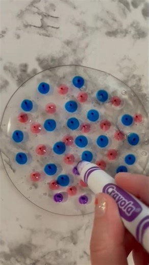 Satisfying Slime Coloring with Markers #shorts #slimecoloring #slime