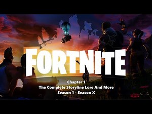 The ENTIRE Fortnite Chapter 1 Story in 47 Minutes - Everything You Missed!