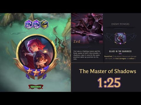 Legends of Runeterra Speedrun - PoC: The Master of Shadows in 1:25