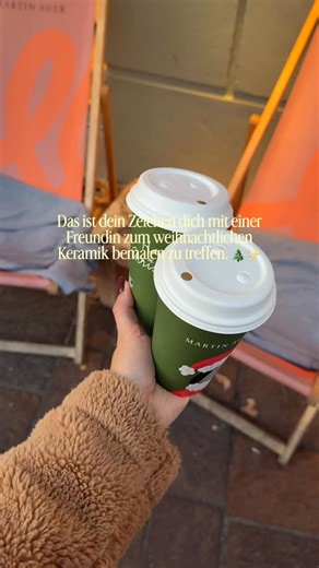 Ah das war so toll 👯‍♀️🎄☕️✨ bin schon so gespannt wie unsere Stücke geworden sind! Ich finde es so wichtig sich in der dunklen Jahreszeit bewusst Zeit für Freundinnen zu nehmen und kleine Dates zu planen. #friends #friendactivity #fyp #potterypainting | Kerstinloves