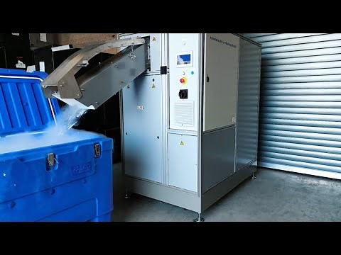 Dry Ice Pellets or Blocks with one pelletizer: ASCO BP420i with remote services