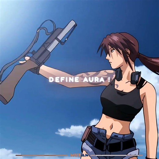 Revy was just farming aura through out 🥶🔥 - "Black Lagoon" Amv 4k Edit