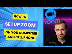 How to Setup ZOOM on Computer and Cellphone!