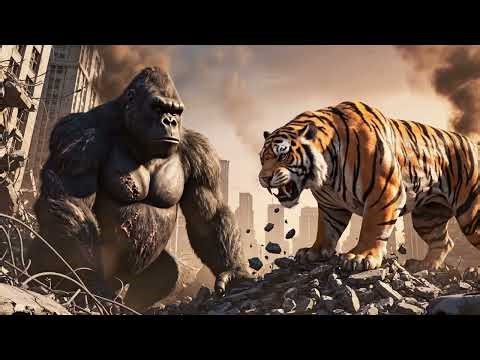king kong fights wild beasts the ultimate battle for dominance