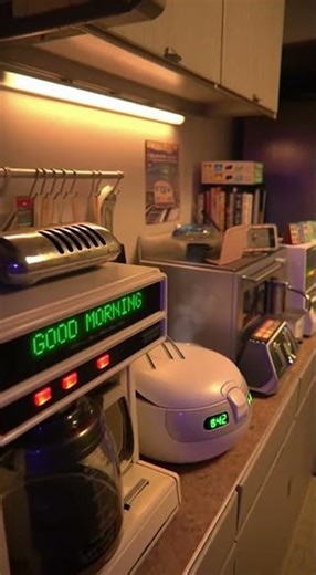 Neo-Tokyo Apartment: 1990s Future Vision