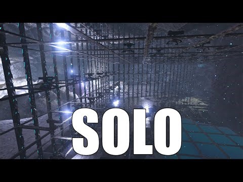 I Built An Unraidable SOLO Underwater Cave in ARK PVP