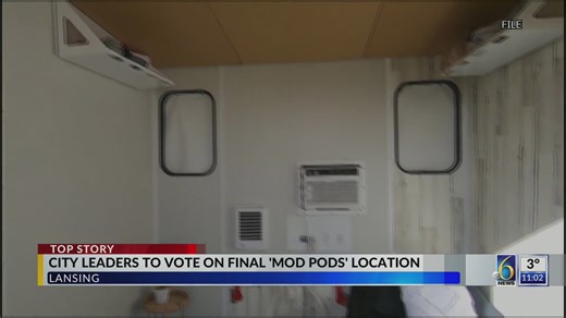 Advisory board recommends final location of Mod-Pods to Schor