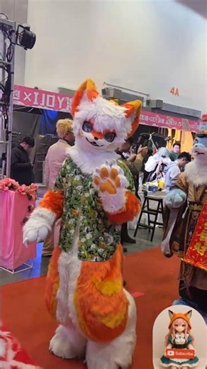 Mascot Cuties Waving Hello 🐾✨ #cosplay #anime #mascot #hello #コスプレ #角色扮演