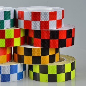 [Hot Item] Traffic Safety Conspicuous Lattice Reflective Tape