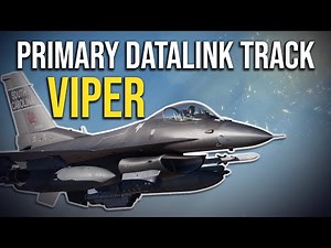 How to use the F-16C Viper's Primary Datalink Track
