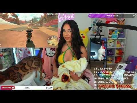 ActuallyAngel LiveStream 🔥- Highlights 🍒 Sexy Hot Latina Streamer 🍒