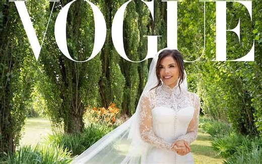 Laura Sanchez Bezos, la sposa protagonista della copertina di Vogue