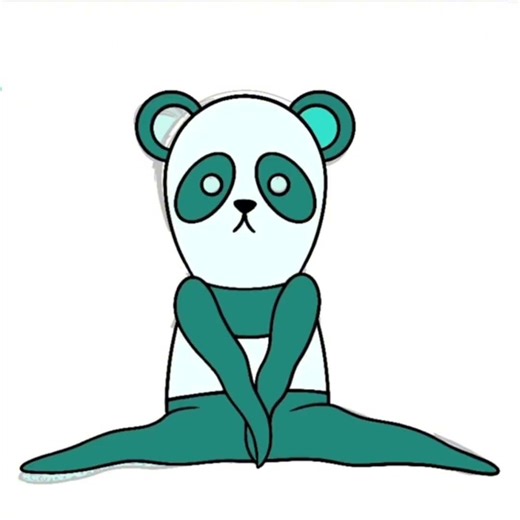 Minecraft Glow Squid + Panda MASHUP!!